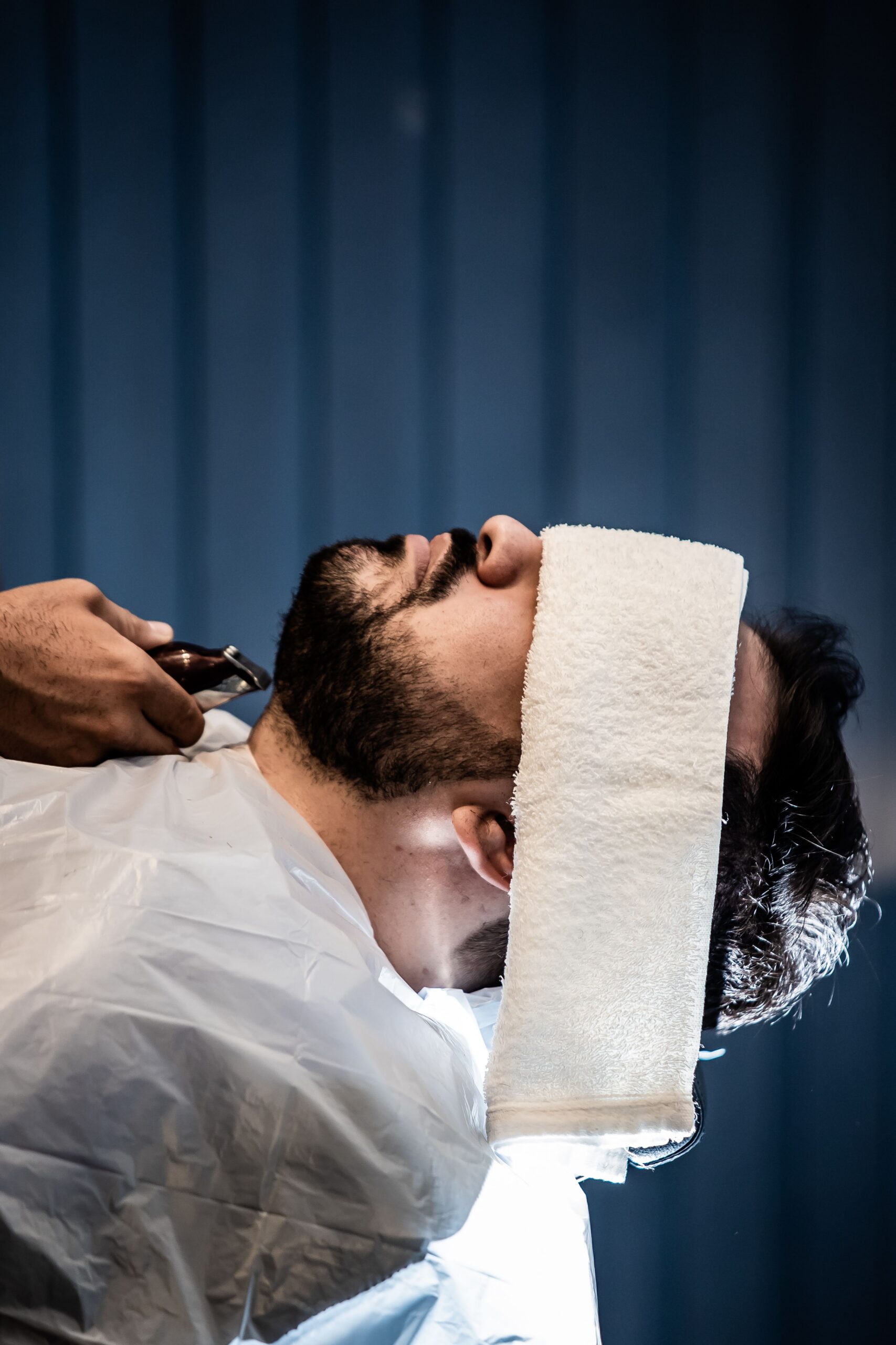 Full service grooming at Knucklehead Barbershop
