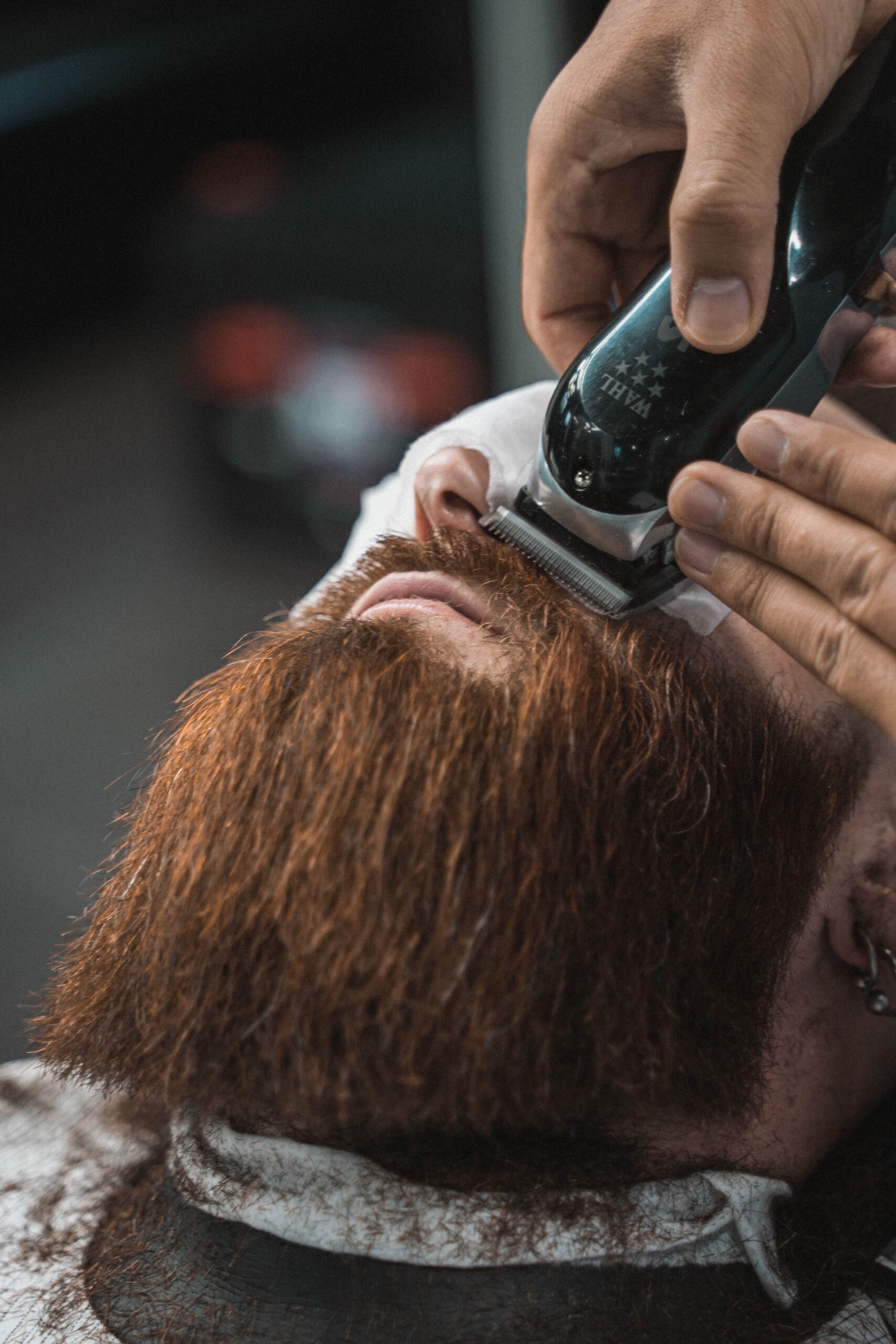 Beard trim and beard sculpting at Knucklehead Barbershop